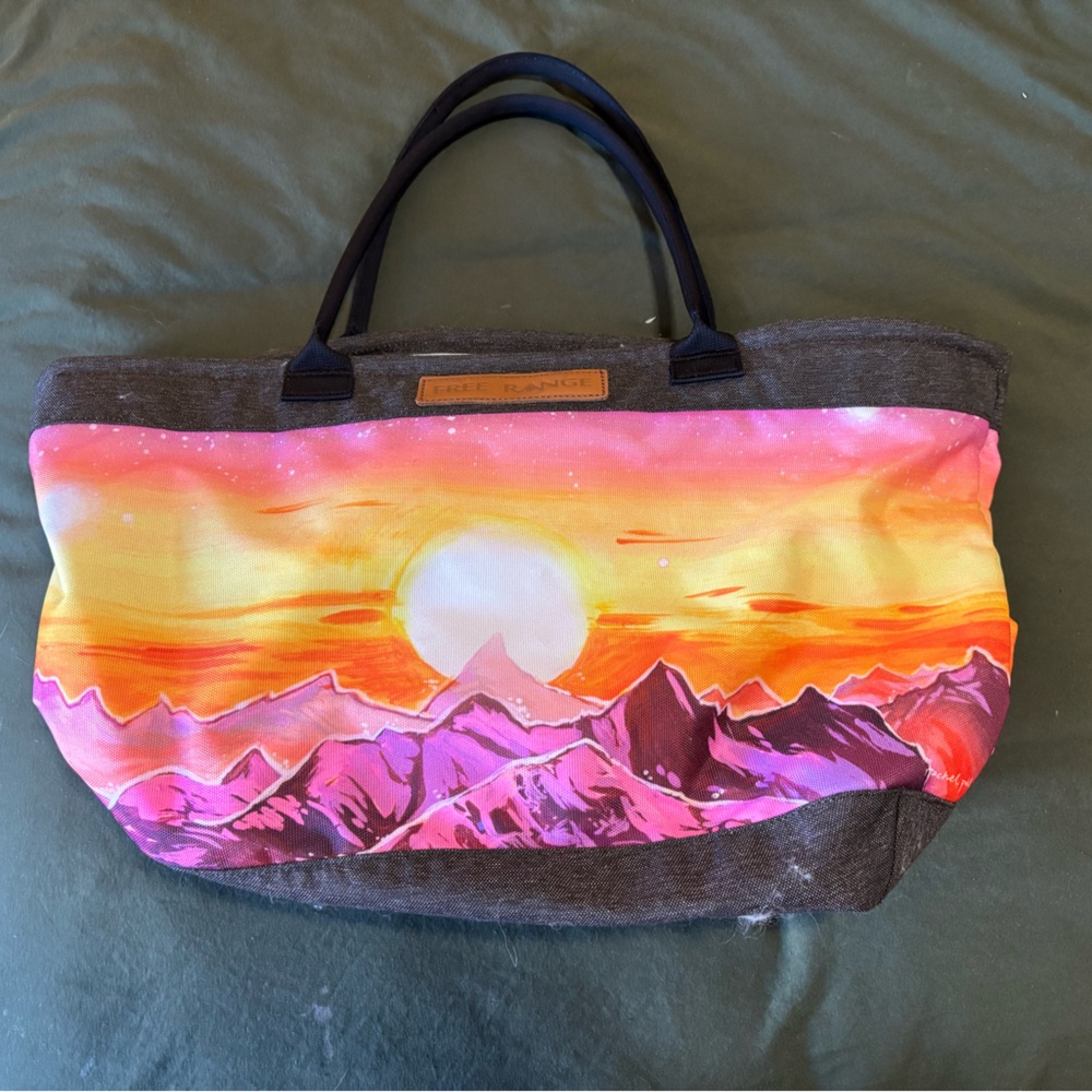 Rachel Pohl free range tote